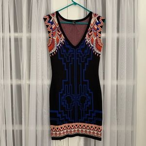 Forever 21 Art Deco Bodycon Dress
